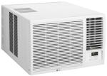 LG 18,000 BTU Window Air Conditioner with Heat, 230/208V, Cools 1,000 Sq.Ft. for Bedroom, Living Room, Basement, Apartment, with Remote, 2 Speeds, 24-Hour Timer, White