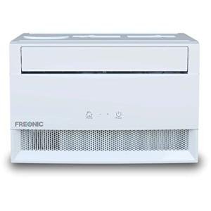 Freonic 6,000 BTU Window Air Conditioner and Dehumidifier, 115V, Window AC Unit for Apartment, Dorm Room, and Small to Medium Rooms up to 250 Sq. Ft., Air Conditioner Window Unit with Remote in White