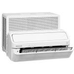 Hisense 8,000 BTU Smart Inverter Window Air Conditioner Easy Install Bracket, Up to 350 Sq Ft, Ultra-Slim Profile, 3 Speed, 700W, 4‑Way Air Direction HLAW0825TW (Renewed)