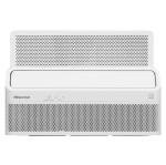 Hisense 8,000 BTU Smart Inverter Window Air Conditioner Easy Install Bracket, Up to 350 Sq Ft, Ultra-Slim Profile, 3 Speed, 700W, 4‑Way Air Direction HLAW0825TW (Renewed)