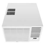 LG 18,000 BTU Window Air Conditioner with Heat, 230/208V, Cools 1,000 Sq.Ft. for Bedroom, Living Room, Basement, Apartment, with Remote, 2 Speeds, 24-Hour Timer, White
