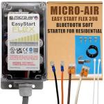 MICRO-AIR EasyStart FLEX 398 - Bluetooth Soft Start Kit for Home Air Conditioner, RV & Commercial Use, Works with Generators, Reduces Power Surge, Efficient Start-Up - Up to 6 Tons w/Installation Kit
