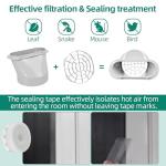 cocobeen Portable Air Conditioner Window Kit - Adjustable Universal Window Seal AC Vent Kit with 5.9” Exhaust Hose for Sliding Vertical/Horizontal Windows