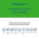 AprilAire 216 Replacement Filter for AprilAire Whole House Air Purifiers - MERV 16, Allergy, Asthma, & Virus, 20x25x4 Air Filter (Pack of 1)