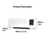 Climafypro Air Conditioner, Portable Air Conditioning Split Max, Portable Ductless Air Conditioning Wall Unit, Dual Use Smart Cooling and Heating Air-Conditioner, for Bedroom Bathroom Living Room