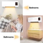 Climafypro Air Conditioner, Portable Air Conditioning Split Max, Portable Ductless Air Conditioning Wall Unit, Dual Use Smart Cooling and Heating Air-Conditioner, for Bedroom Bathroom Living Room