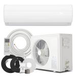 Manastin 12000BTU Mini Split Air Conditioner & Heater with Inverter, 19 SEER2 𝟏𝟏𝟓𝐕 Energy Saving AC Unit Cools Rooms up to 750 Sq. Ft, Complete Installation Kit