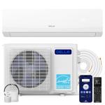 DELLA Serena 22 SEER2 12000 BTU Mini Split Heat Pump Works with Alexa, Energy Star 1 Ton Pre-Charged 230V Ductless AC Unit Inverter Air Conditioner System for Rooms up to 550Sq.Ft, 16.4ft Install Kit