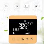 AC90-240V Fan Coil Thermostat Intelligent Digital Central Air‑Conditioner Thermostat Temperature Controller Fan Coil Unit LCD Display(WiFi Type)