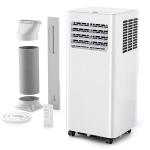 EUHOMY Portable Air Conditioners 8,000 Btu, 3 in 1 Portable Cooling AC with Dehumidifier, Fan, Sleep Modes, AC Unit with Remote Control & 24H Timer for Bedroom, Rooms, Apartments up to 350 Sq.Ft.