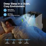 14,000 BTU Portable Air Conditioner Cools Up to 700 Sq.Ft, 3-IN-1 Energy Efficient Portable AC Unit with Remote Control & Installation Kits for Large Room, Campervan, Office, Temporary Space