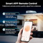 FOGATTI RV Air Conditioner 16K BTU, with Heat Pump and Cooling, with WiFi and Remote Control, Quiet AC, Low Profile Rooftop AC Unit RV Easy Install Non-Ducted, White, InstaCool Ultra