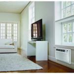 LG 11,800 BTU Through the Wall Air Conditioner, 115V, Cools up to 530 Sq. Ft. for Bedroom, Living Room, Apartment, with Remote, 3 Cool & Fan Speeds, Universal design fits most sleeves, White