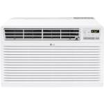 LG 11,800 BTU Through the Wall Air Conditioner, 115V, Cools up to 530 Sq. Ft. for Bedroom, Living Room, Apartment, with Remote, 3 Cool & Fan Speeds, Universal design fits most sleeves, White