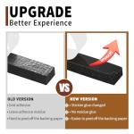 Yotache Air Conditioner Window Seal Kit - 1"x1" High Resilience Weather Stripping Foam Tape for AC Windows & Door Insulation, Noise Reducing, Air Leak Proof, 13Ft Long (6.5Ft x 2 Rolls, Black)