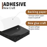 Yotache Air Conditioner Window Seal Kit - 1"x1" High Resilience Weather Stripping Foam Tape for AC Windows & Door Insulation, Noise Reducing, Air Leak Proof, 13Ft Long (6.5Ft x 2 Rolls, Black)