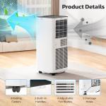 ZAFRO 8,000 BTU Portable Air Conditioner with Remote