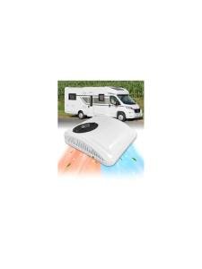 12V RV Air Conditioner with Heat 8.5K BTU Universal RV Rooftop AC Unit Heater Combo Quiet 2 in 1 Heating and Cooling for Truck, Trailer, Boat, Motorhome, Camper, Caravan