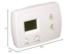 Honeywell TH3110D1008 Pro Non-Programmable Digital Thermostat, 1 Pack, White