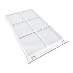 ARYEIELLSOW 1 Pack WJ85X21746 Air Filter Replacement Parts for Room Air Conditioner Compatible with AHQ06LYW1,AHQ06LYQ1,AHR05LWQ2,AHR05LWQ2,Replaces A0010209471,AP6280063,White