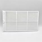 ARYEIELLSOW 1 Pack WJ85X21746 Air Filter Replacement Parts for Room Air Conditioner Compatible with AHQ06LYW1,AHQ06LYQ1,AHR05LWQ2,AHR05LWQ2,Replaces A0010209471,AP6280063,White