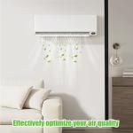 15.7" x 59" Extra Large Cuttable Air Conditioner Filters - Cut to Fit Carbon Pad Air Purifier Filters, Washable Reusable Foam Pad Pre Filter Roll for Air Filters AC Window Unit Charcoal Sheet