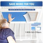 UBeesize Cut-to-Size Air Vent Filters Kit