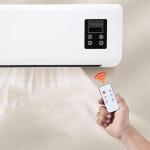 Ductless Portable Air Conditioners No Windows Needed, 3 in 1 Wall Mounted Air Conditioner, Mini Split AC/Heating System, Wall Mounted with Remote Control & Timer