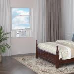 Electactic Window Air Conditioner 5,000 BTU, Window Type AC Unit with Cooling, Dry Mode, 4 Fan Speeds, 24-H Timer, Sleep Mode, Cooling for 230sq.ft Bedroom, Living Room, Office