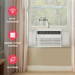 Frigidaire 8,000 BTU Smart Inverter Window Air Conditioner with Wi-Fi and Energy Star Certification, Cools Up to 350 Sq. Ft., Ultra Quiet Operation, White