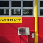 3" W 7.5Ft L Line Set Cover Kit for Mini Split Air Conditioners Decorative PVC Slim Line Cover for Central AC & Heat Pumps Systems Tubing Cover