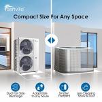 Senville 3 Ton Central Air Conditioner Heat Pump Split System, 36,000 BTU, Inverter, Variable Speed, 208/230V