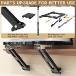 Marudina Adjustable Window AC Bracket, Quick Installation in 3minutes Without Drilling, Upgraded Extra Large Adjustment Range, Air Conditioner Support Bracket no Drill w/ Max Load Capacity of 220 lbs