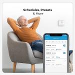 Breez Max | ENERGY STAR CERTIFIED Smart AC Controller | WiFi Thermostat for Mini-Split, Window, Portable ACs/Heat Pumps | AI-Based Tech | Free App, No Subscriptions | Alexa, Google, IFTTT etc. (White)