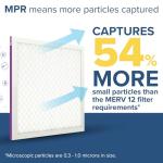 Filtrete 20x30x1 AC Furnace Air Filter, MERV 12, MPR 1500, CERTIFIED asthma & allergy friendly, 3 Month Pleated 1-Inch Electrostatic Air Cleaning Filter, 2-Pack (Actual Size 19.81x29.81x0.78 in)