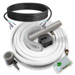 PIONEER Diamante Series Ductless Mini-Split Air Conditioner Inverter Heat Pump Full Set with 16 Ft. Kit