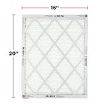 Frigidaire PureAir® 16x20x1 MERV 8 Allergen Electrostatic Pleated Air Conditioner HVAC AC Furnace Filters - 6 Pack (exact dimensions 15.81 X 19.81 X 0.81)