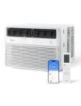 Midea 14,000 BTU Smart Inverter Window Air Conditioner with APP, Alexa Control, 115V AC Unit Cools up to 700 Sq. Ft, Quiet Operation, Energy Saving, Remote & Easy Installation Kit, White