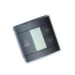 3316250.712 RV Single Zone Wall Thermostat (Black, 3-Wire) – for Cool/Heat/Furnace Control – Camper/RV Air Conditioner Replacement