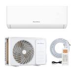 Vtronix Classic America 9000 BTU Ductless Wall Mount Mini Split Inverter Air Conditioner with Heat Pump, 16 ft Line Set, Up to 450 Sq Ft Coverage, (23 SEER2, 120 VAC), WiFi/Alexa Ready.