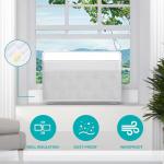 YYGCL Foam Block for Midea U Shaped Window Air Conditioner Units, Air Conditioner Window Seal Kit,Winter Summer,Prevent Cold/hot Air Leakage.