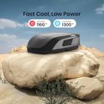 TOSOT GO Cool RV Air Conditioner 15000 BTU, Non-Ducted Camper Rooftop AC Unit with Heat Pump, WiFi and Remote Control, Black