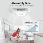 TOSOT GO Cool RV Air Conditioner 15000 BTU, Non-Ducted Camper Rooftop AC Unit with Heat Pump, WiFi and Remote Control, Black