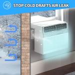 YYGCL Foam Block for Midea U Shaped Window Air Conditioner Units, Air Conditioner Window Seal Kit,Winter Summer,Prevent Cold/hot Air Leakage.