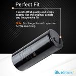 [Original Version] BlueStars 216-259 uF MFD 220-250 VAC 50/60 Hz SC0080 CD60 Round Motor Start Capacitor Replacement Part - Fit for AC Motor Run or Fan Start and Cool Heat Pump Air Conditioner
