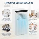 GarveeHome Portable Air Conditioner, 8,000 BTU for Large Room up to 450 Sq. Ft., Smart AC with Window Kit and 24H Timer, Dehumidifier & Fan Modes, Bedroom AC Unit.