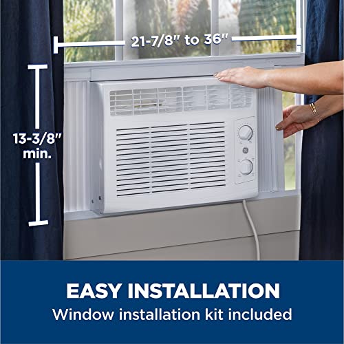 GE 5000 BTU Window Air Conditioner, Efficient Cooling