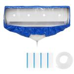 Leak Saver Mini Split Cleaning Bag | 360 Waterproof Design | Fits Systems 38in - 48in Long | Mini Split Cleaning Kit Includes Overspray Guards and Drain Hose