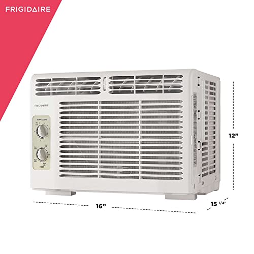 Frigidaire Window-Mounted Air Conditioner, 5,000 BTU, White