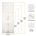 HOOMEE Airlock | Window Seal For Portable Air Conditioner, Flexible Size, Max 14x36 Inch.